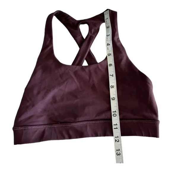 Lululemon Time to Sweat Bra Purple - Picture 7 of 8